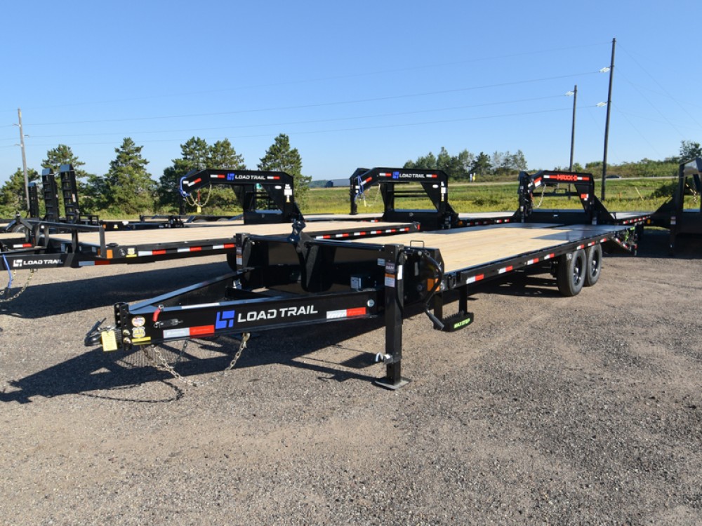 PS 102"x19+5' Dove 14K Deckover Equipment Trailer Gallery Photo 1