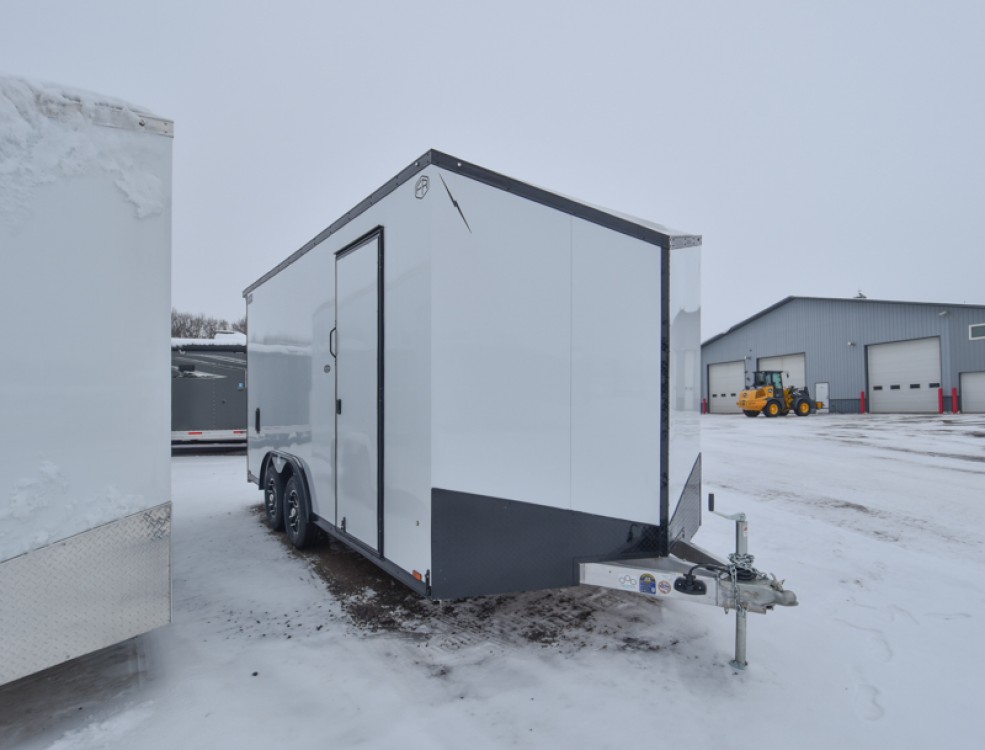 8.5'x16' Enclosed Carhauler/Cargo Trailer Gallery Photo 1