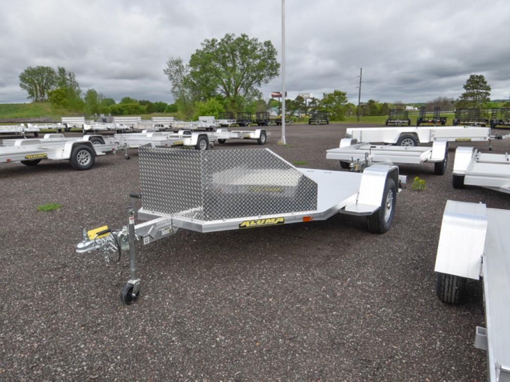 MC 210 Aluminum Motorcycle Trailer Gallery Photo 2