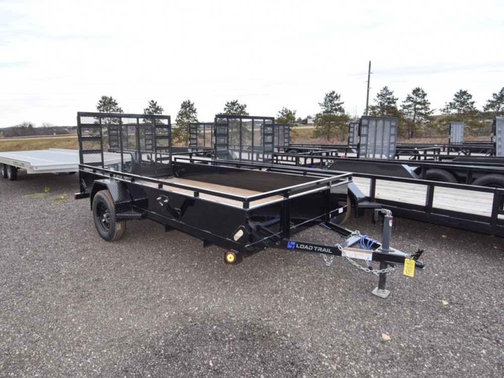 77"x12' w/Solid Sides Utility Trailer Gallery Photo 1