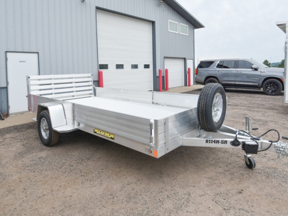 8114H SR 4K Aluminum ATV/Utility Trailer w/Aluminum Spare & Mount Gallery Photo 3