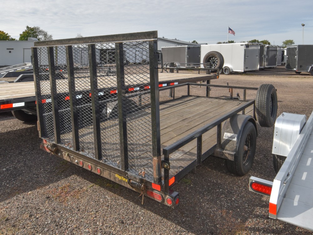 Big Tex 77"x12' Utility Trailer Gallery Photo 2