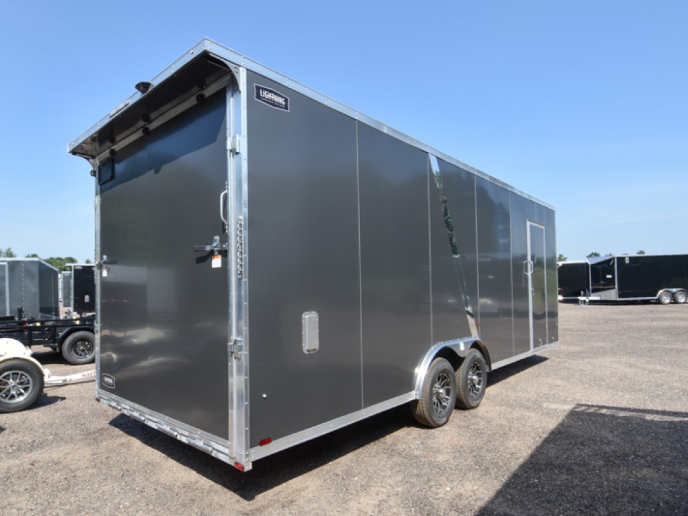 LTFCH 8.5'x24' 10K Aluminum Enclosed Cargo/Carhauler Trailer Gallery Photo 2