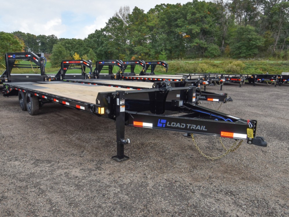 PS 102"x20+5' Dove 16K Deckover Equipment Trailer Gallery Photo 1