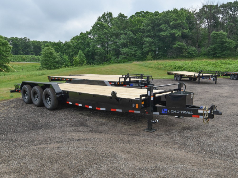 83"x21+3' Dove 21K w/MAX Ramps Equipment Trailer Gallery Photo 1