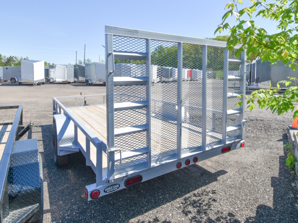 77"x14' Utility Trailer Fold In Ramp Gallery Photo 2