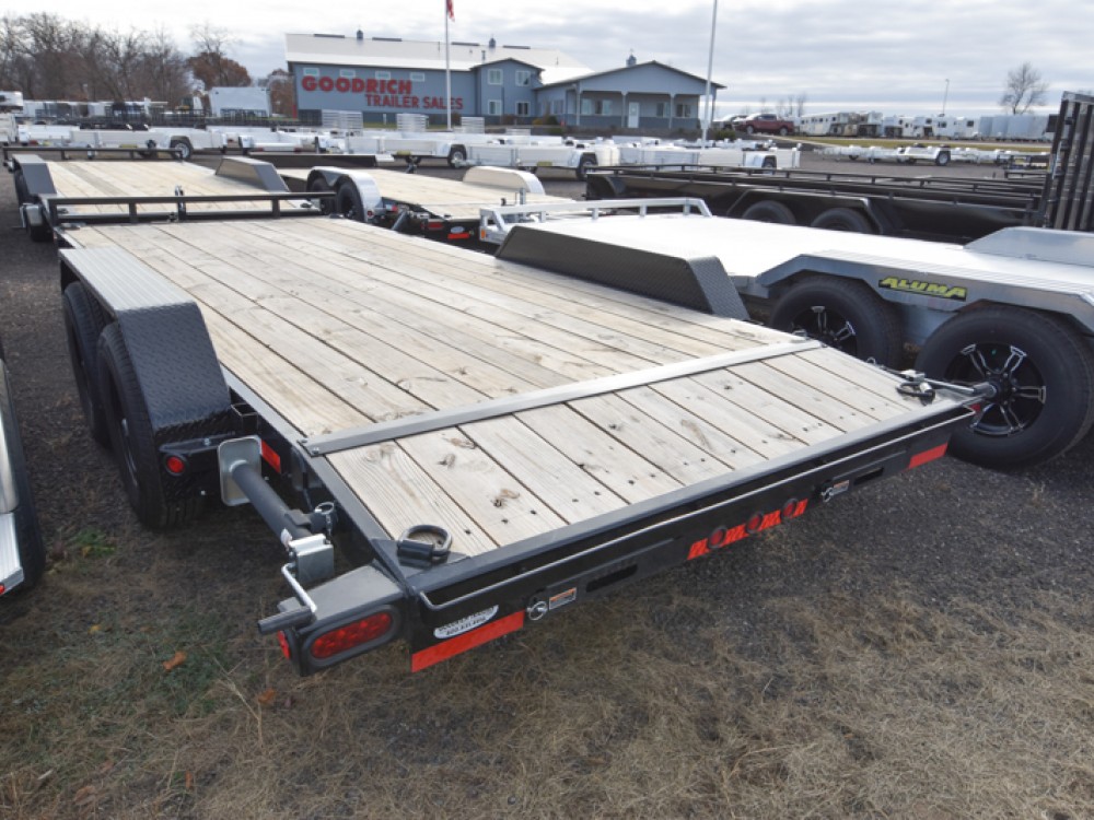 83"x16+2' Dove 10K Carhauler Trailer Gallery Photo 2