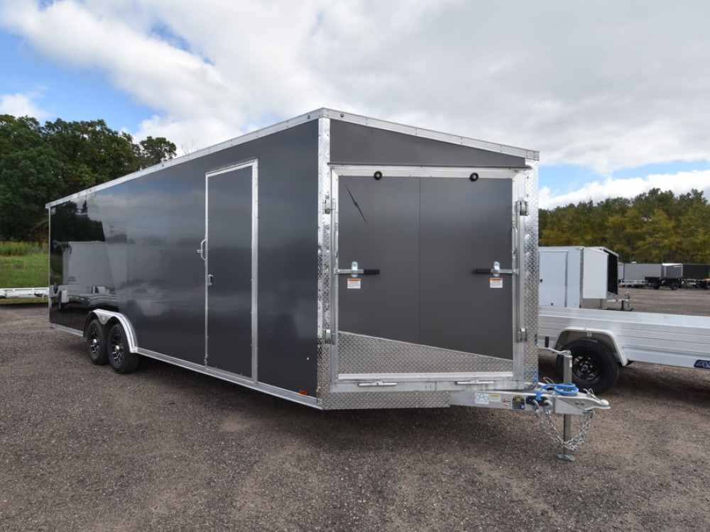 LTFCH 8.5'x28' 10K Drive In/Out Snowmobile/UTV Trailer Gallery Photo 1