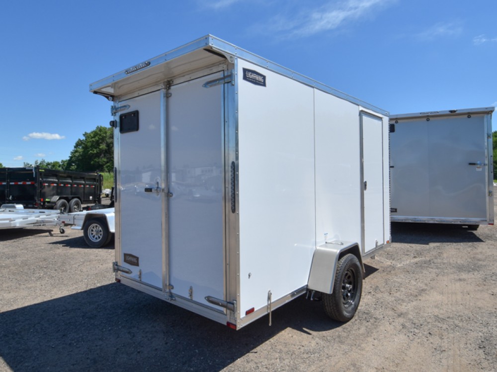 LTF 6'x12' Aluminum Enclosed Cargo Trailer Gallery Photo 4
