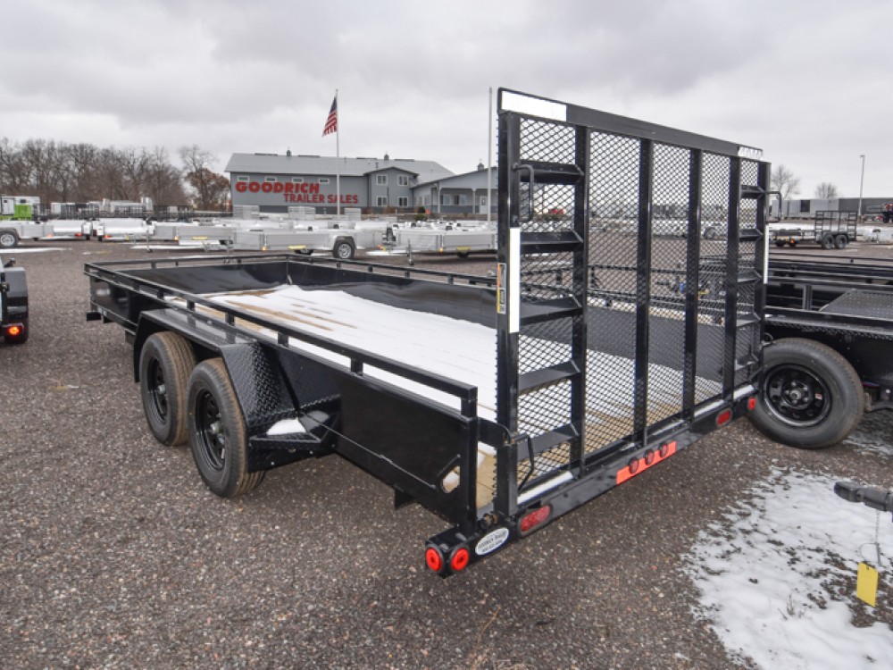 83"x18' w/Solid Sides Utility Trailer Gallery Photo 2