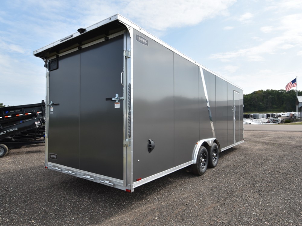 LTFCH 8.5'x28' 10K Drive In/Out Snowmobile/UTV Trailer Gallery Photo 2