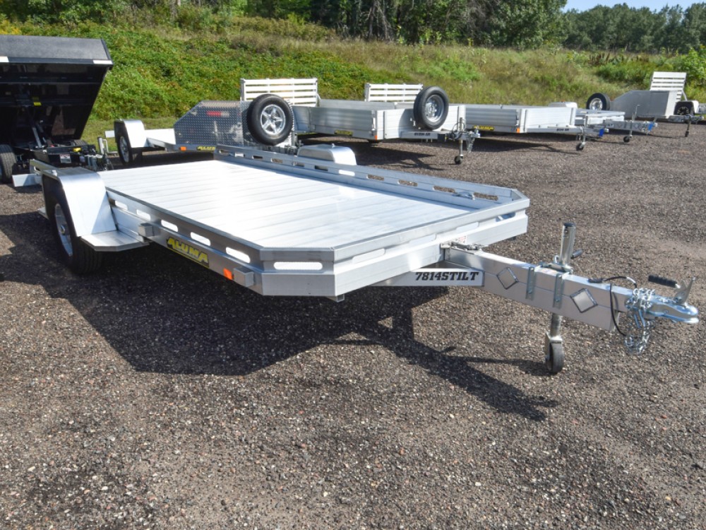 7814 Tilt Aluminum Utility Trailer Gallery Photo 1