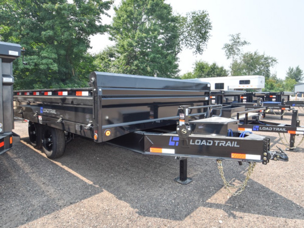 96"x16' w/18" Fold-Down Side  Dump Trailer Gallery Photo 2