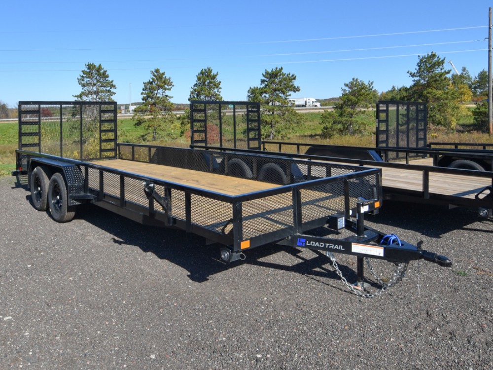83"x20' 7K Utility Trailer w/Mesh Sides Gallery Photo 1