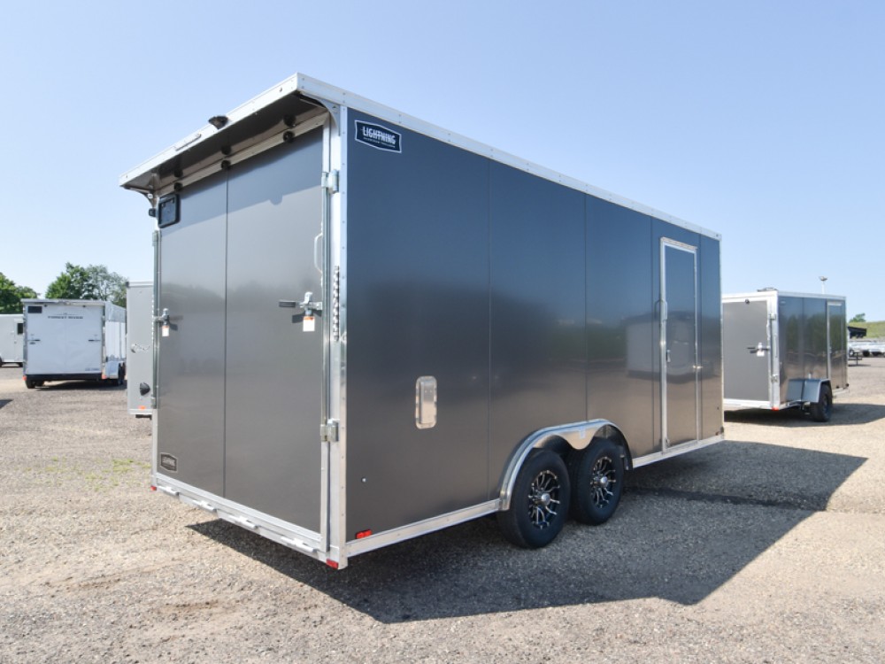 LTFCH 8.5'x18' 10K Aluminum Enclosed Cargo/Carhauler Trailer Gallery Photo 2