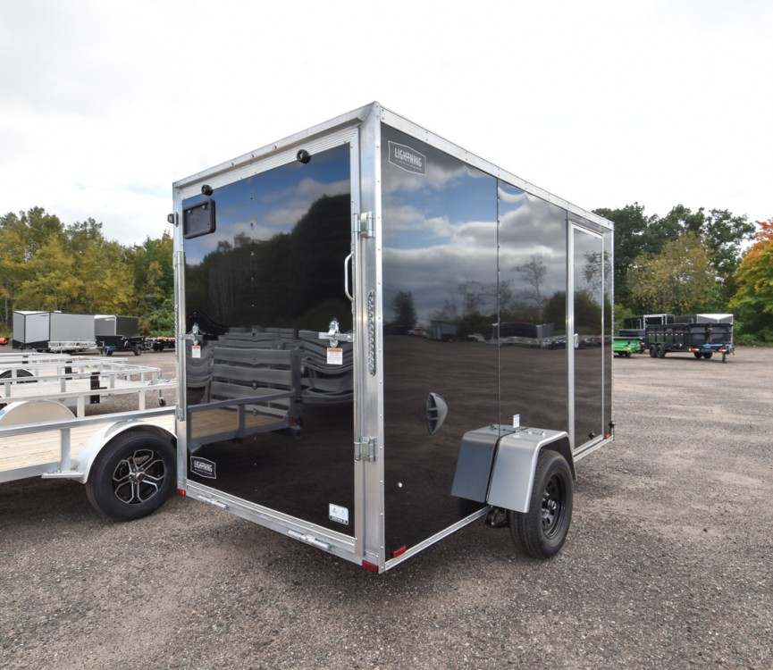 ECO 6'x12' Aluminum Enclosed Cargo Trailer Gallery Photo 2