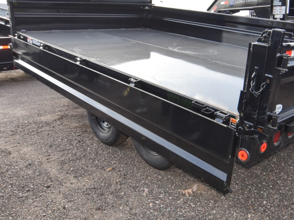 96"x14' w/18" Fold-Down Sides Dump Trailer Gallery Photo 4