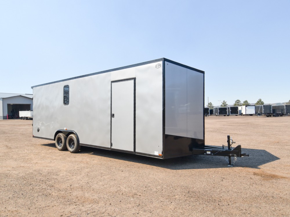 ULAFT 8.5'x24' 10k w/Windows Enclosed Cargo/Carhauler Trailer Gallery Photo 1