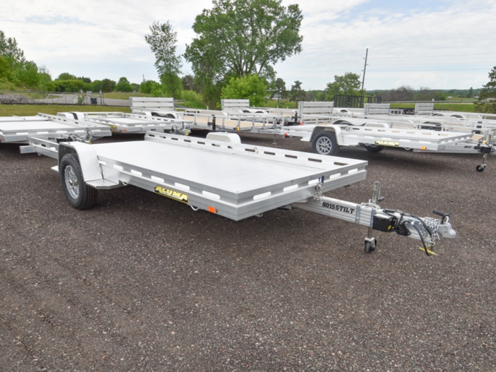 8015 Tilt 4k Aluminum Utility Trailer Gallery Photo 1