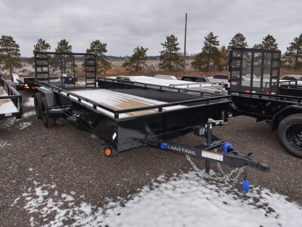 83"x18' w/Solid Sides Utility Trailer Gallery Photo 1