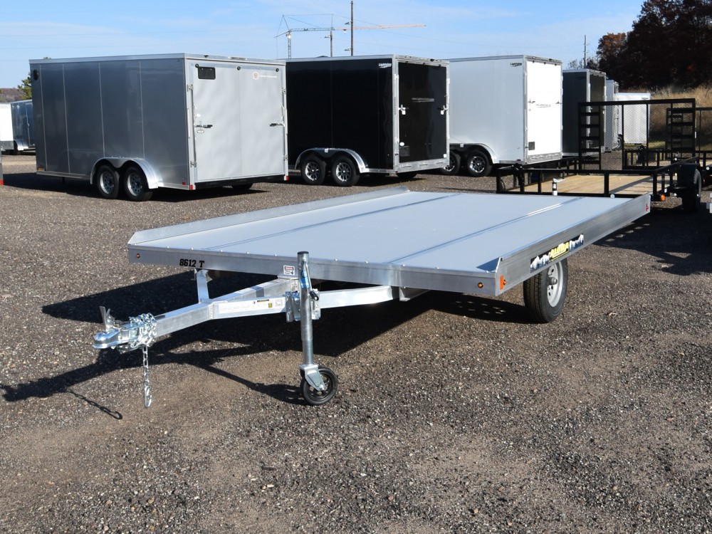 8612 Tilt w/13" Tires Snowmobile Trailer Gallery Photo 1