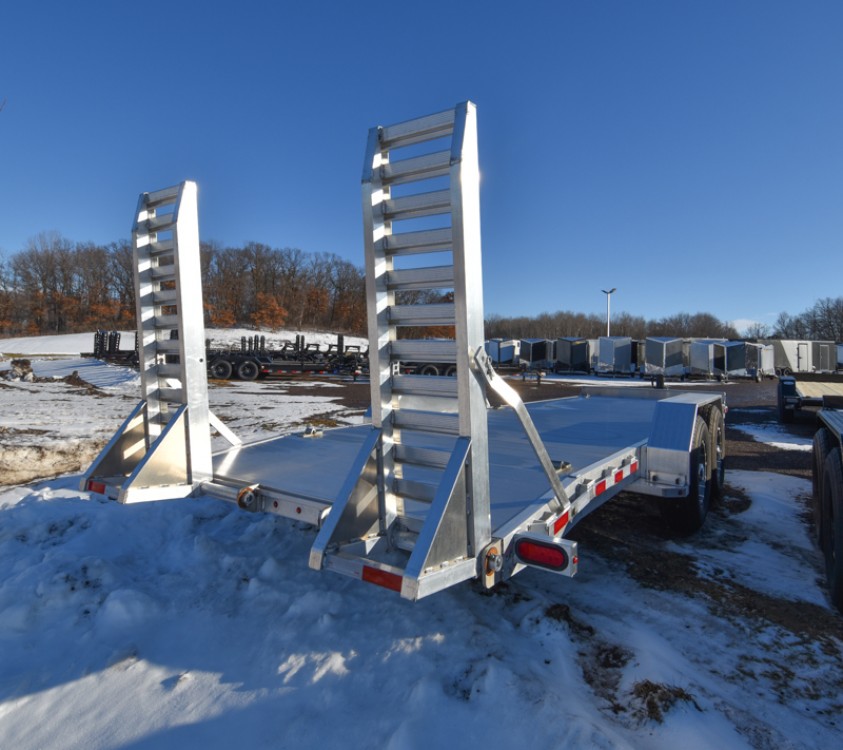 8222 14K Super Heavy Aluminum Equipment Trailer Gallery Photo 2