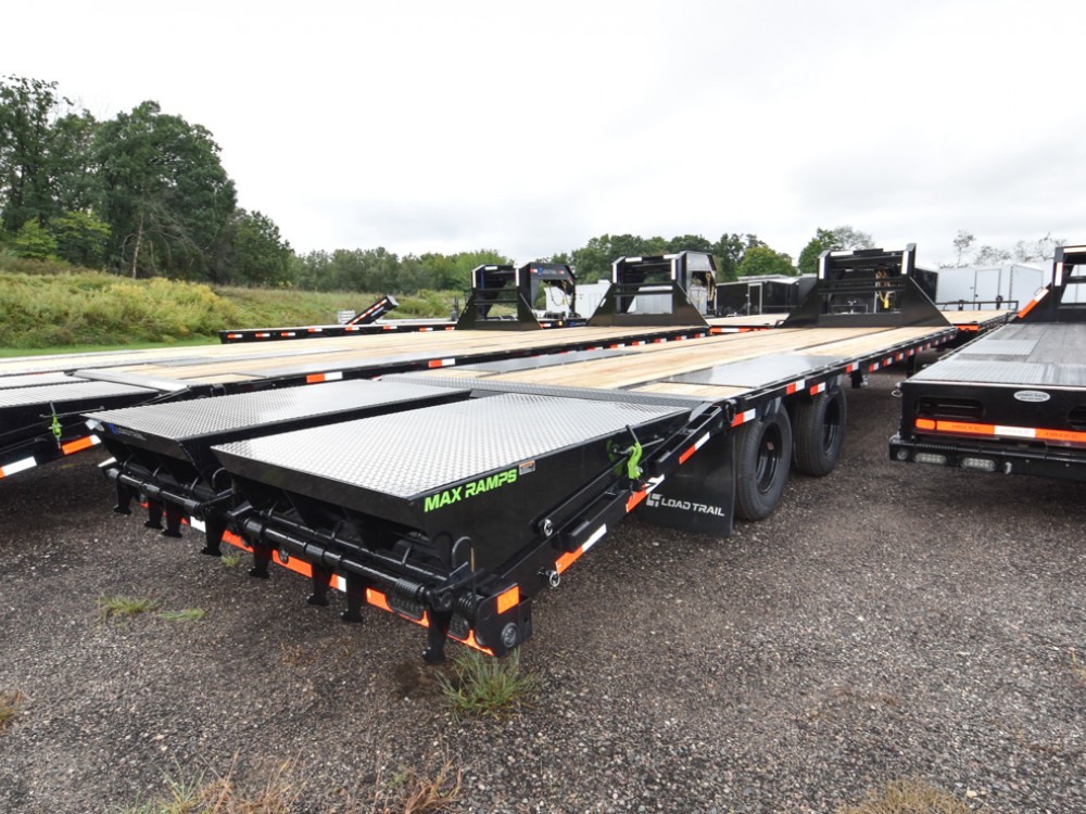 GP 102+27+5' Dove 24K Low-Pro Gooseneck Equipment Trailer Gallery Photo 3