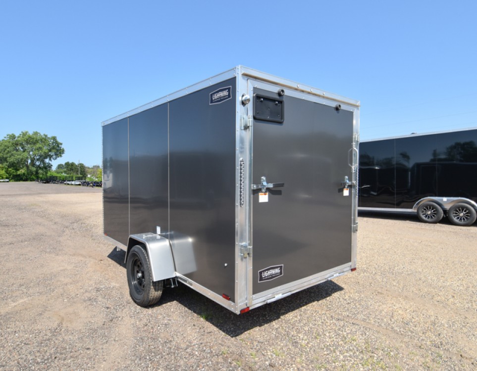 ECO 6'x12' Aluminum Enclosed Cargo Trailer Gallery Photo 4