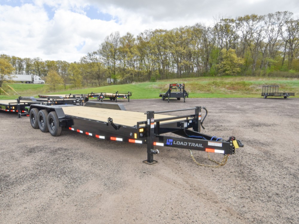 83"x21+3' Dove 21K w/MAX Ramps Equipment Trailer Gallery Photo 1