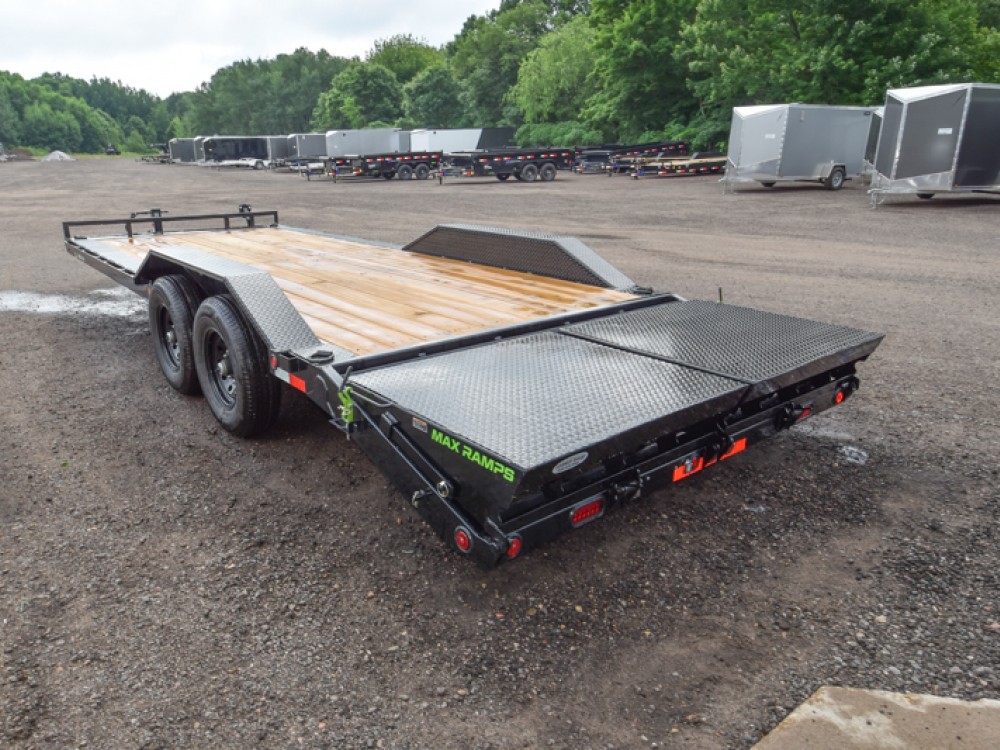102"x19+3' Dove 14K Equipment Trailer w/MAX Ramps Gallery Photo 2