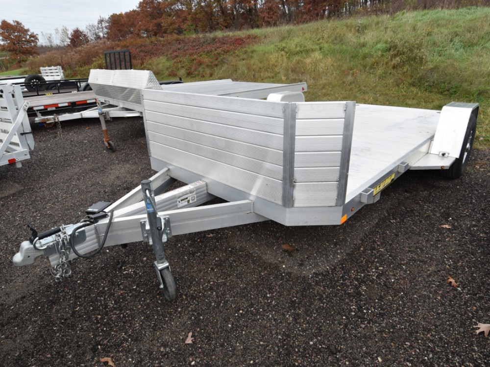 Aluma 8214 H 5K Aluminum Utility Trailer w/Rock Guard Gallery Photo 2