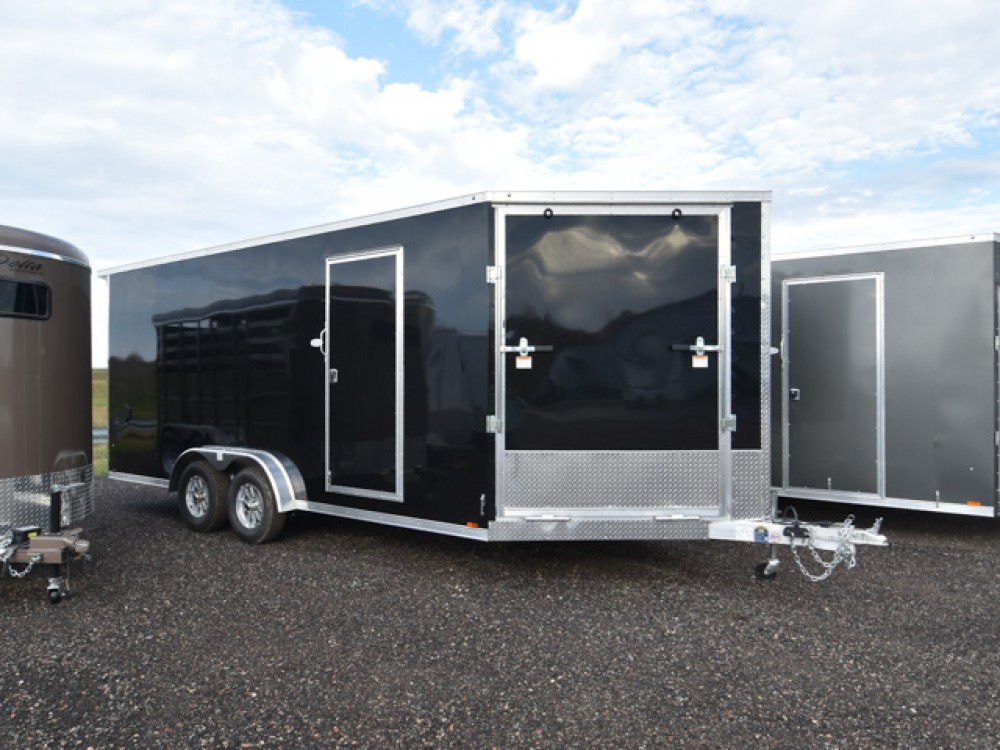 7.5x23' Drive In/Out Snowmobile/UTV Trailer Gallery Photo 1