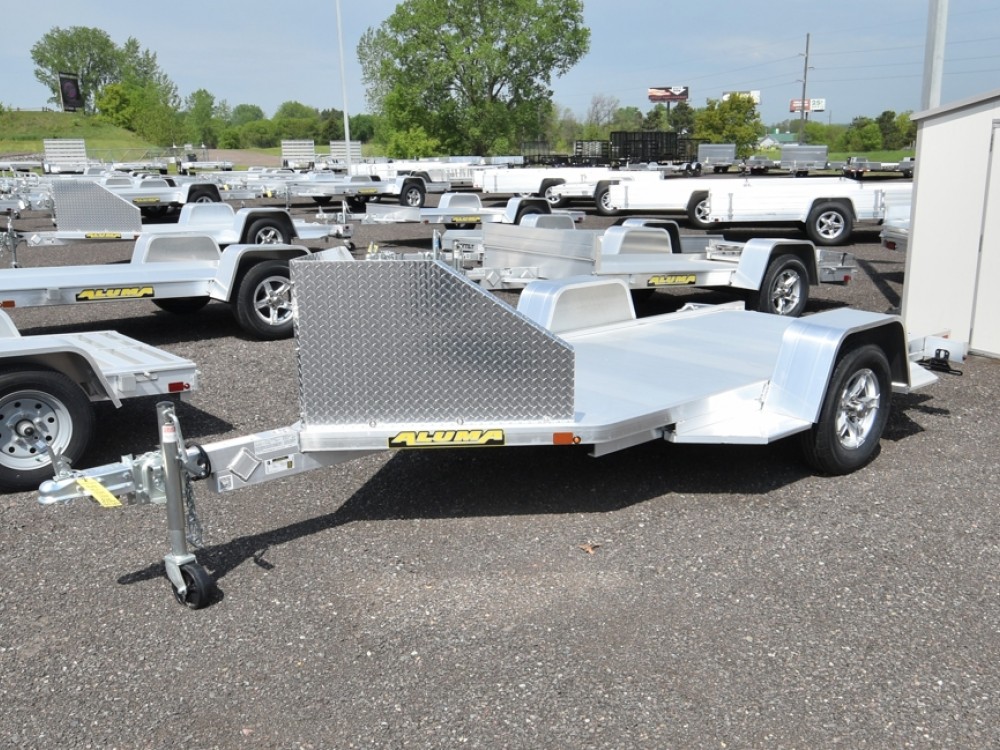 MC 10 Aluminum Motorcycle Trailer Gallery Photo 2