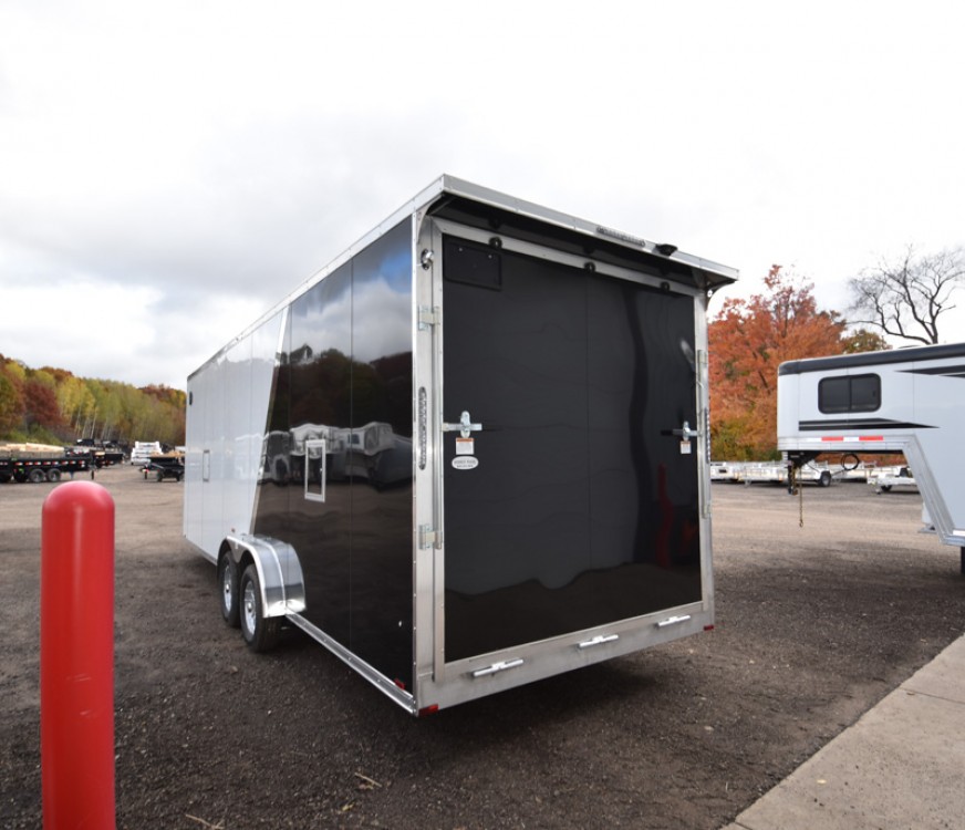 7.5'x29' (24'+5' V) Snowmobile/UTV Enclosed Trailer Gallery Photo 2