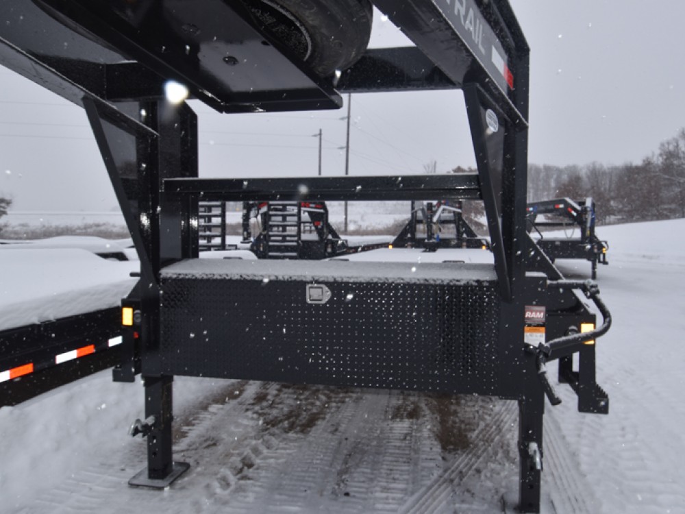 102"x20+5' Dove 16K Gooseneck Equipment Trailer Gallery Photo 3