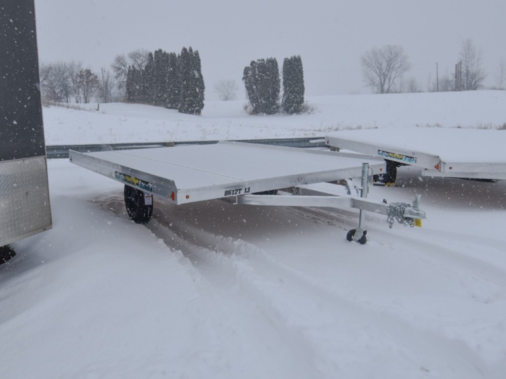8612 Tilt w/13" Tires Snowmobile Trailer Gallery Photo 1