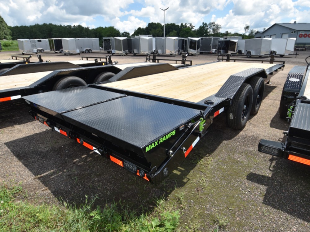 102"x21+3' Dove 14K Equipment Trailer w/MAX Ramps Gallery Photo 2