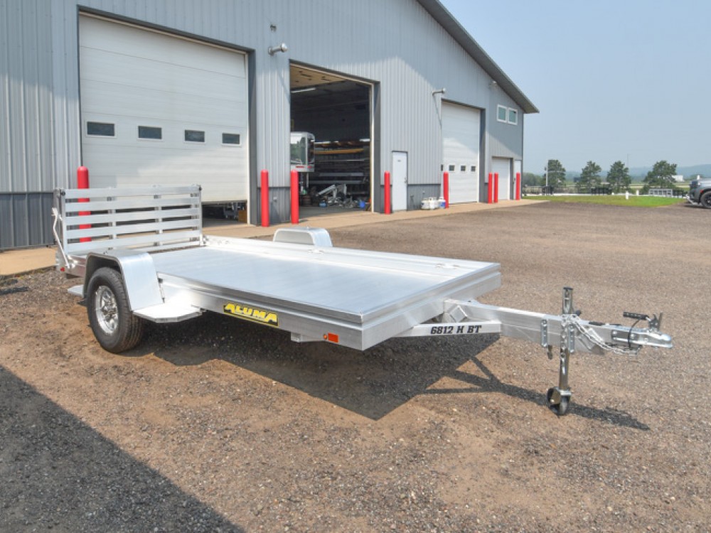 6812H BT Aluminum Utility Trailer Gallery Photo 1