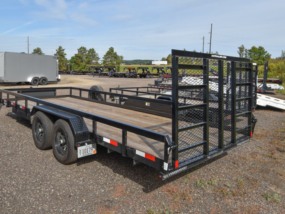 H & H 82"x20' 10K Utility Trailer Gallery Photo 4
