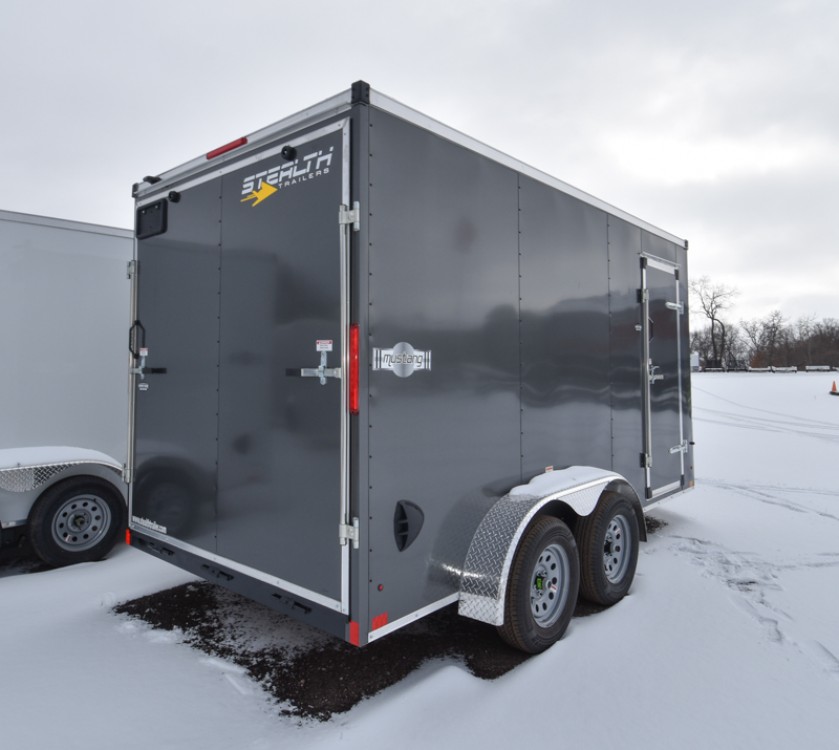 Mustang 7'x14' Enclosed Cargo Trailer Gallery Photo 2