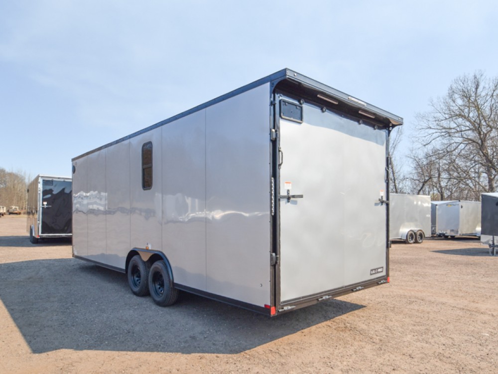 ULAFT 8.5'x24' 10k w/Windows Enclosed Cargo/Carhauler Trailer Gallery Photo 3