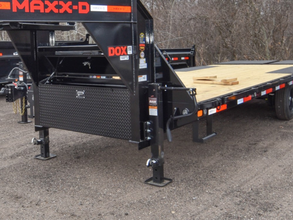 DOX 102"x20+4' Dove 17.5K  Gooseneck Equipment Trailer Gallery Photo 2