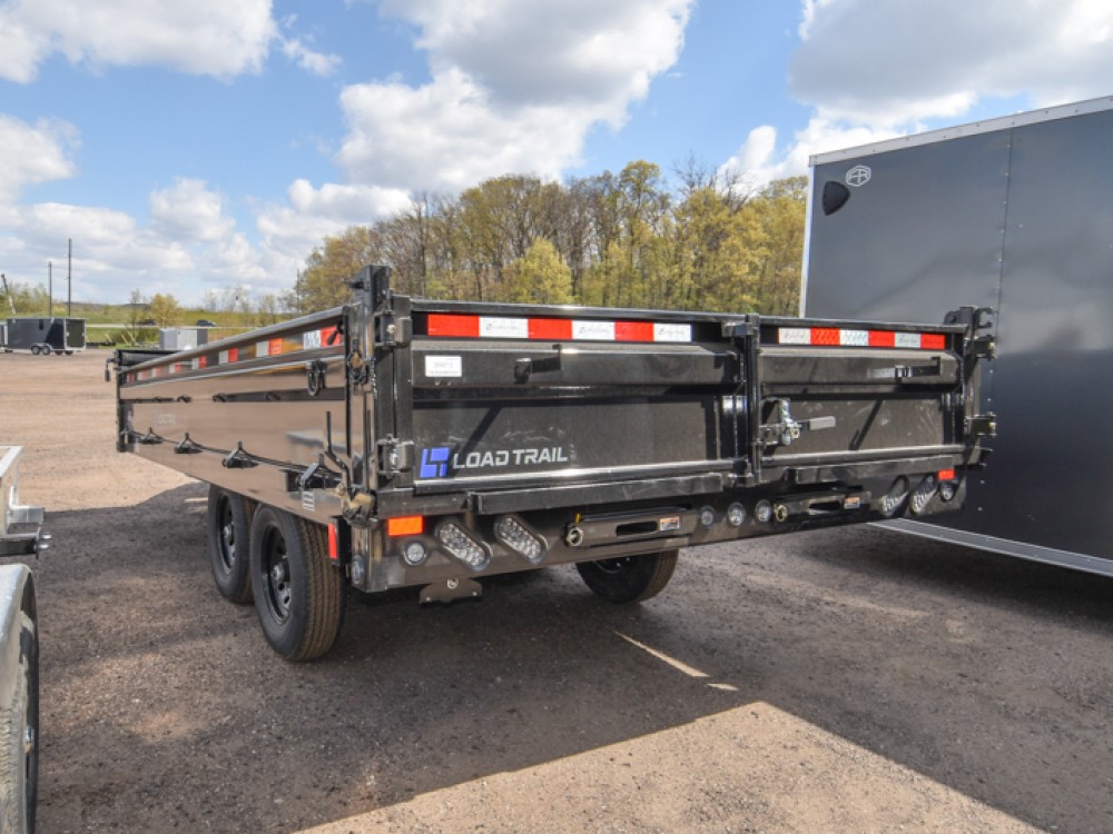 DZ 96X16 14K w/Fold Down Sides Deckover Dump Trailer Gallery Photo 3