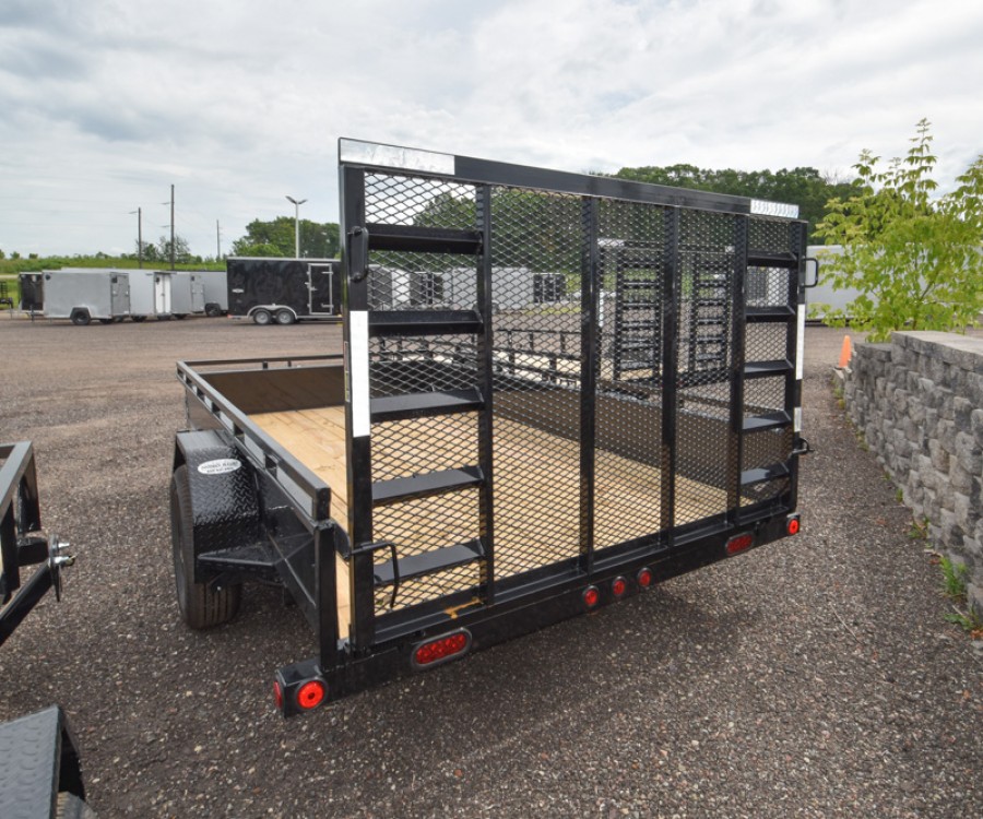 77"x12' w/Solid Sides Utility Trailer Gallery Photo 2