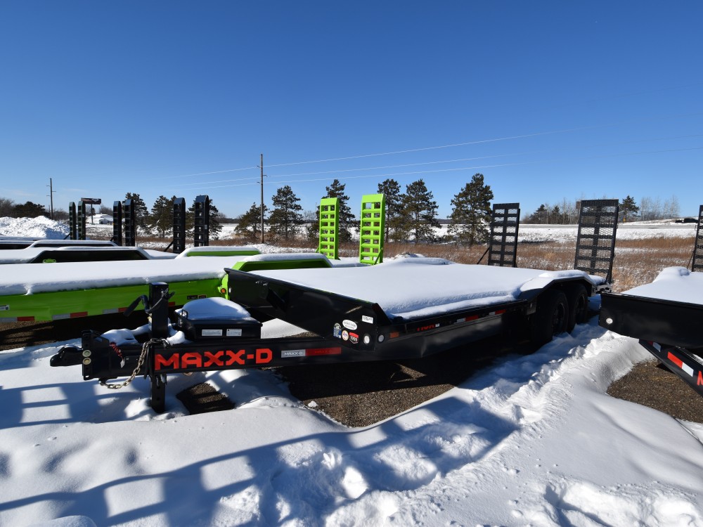 **DEMO H8X 102"x18'+2' Dove 16K Equipment Trailer Gallery Photo 1