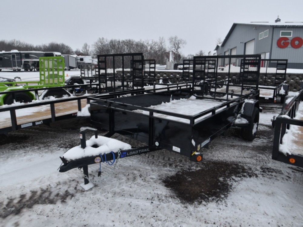 77"x12' w/Solid Sides Utility Trailer Gallery Photo 1