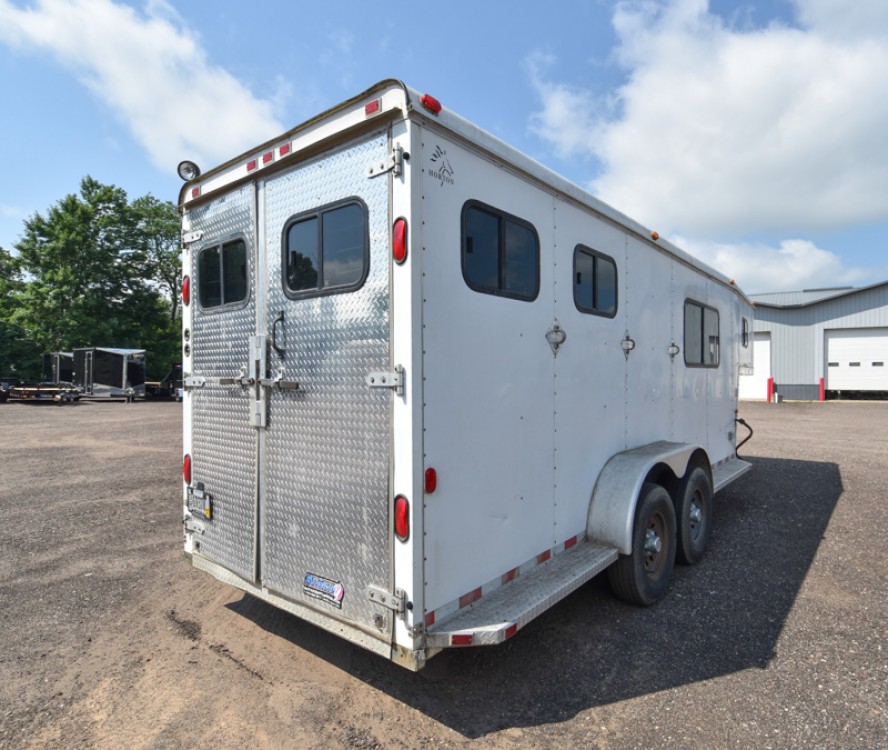2002 Horton 2 Horse Overnighter Trailer Gallery Photo 4