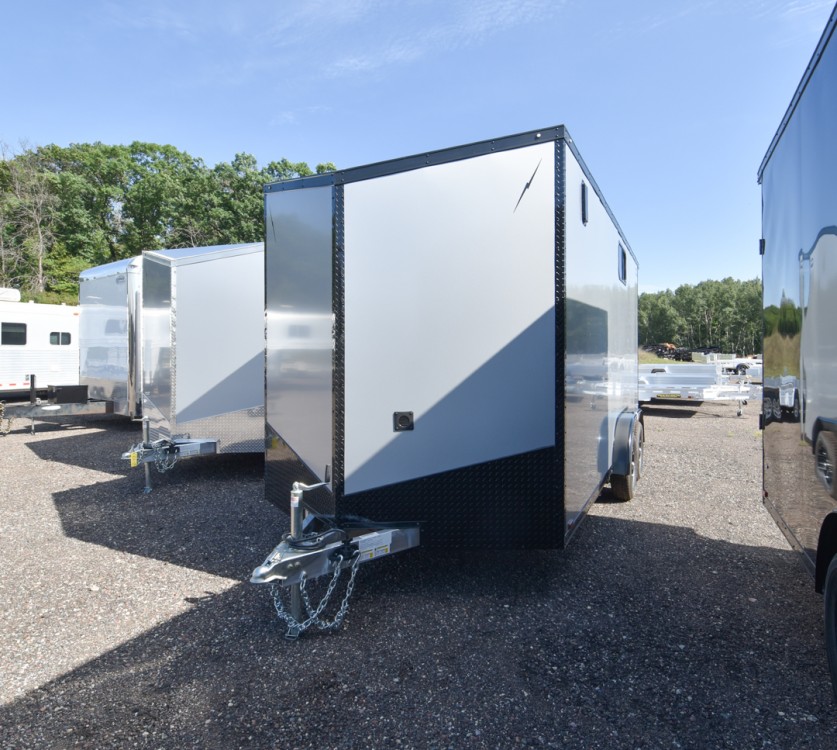 7.5'x16' Aluminum Enclosed Cargo Trailer w/Insulation & Windows Gallery Photo 4