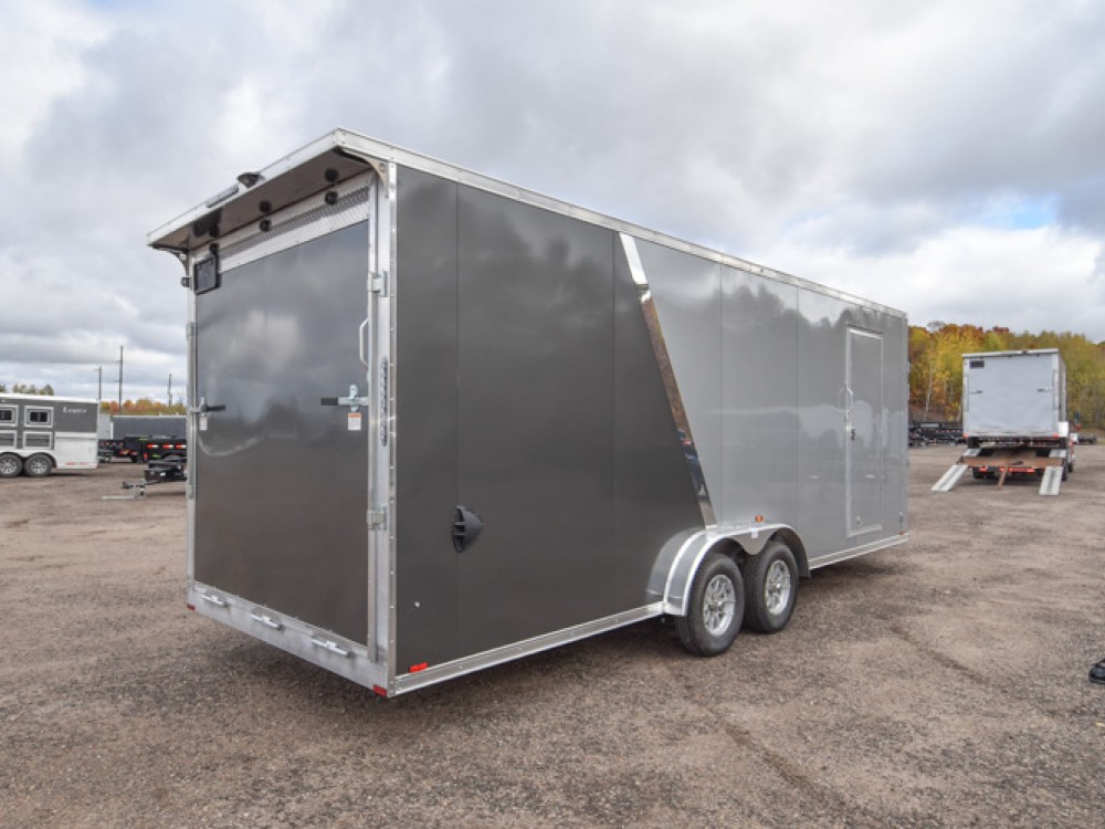 7.5'x27' Drive In/Out Snowmobile/UTV Enclosed Trailer Gallery Photo 2