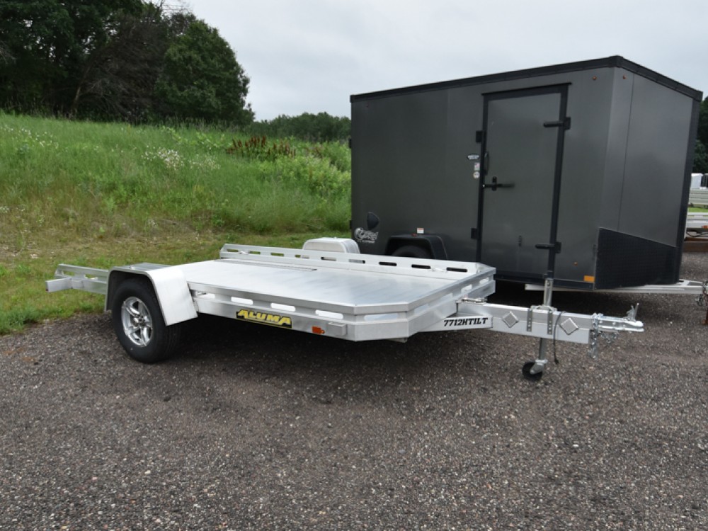 Aluma 7712 H Tilt Aluminum Utility Trailer Gallery Photo 1